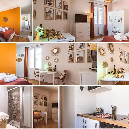 Apartment Explorereims - California Dream Proche Gare/centre