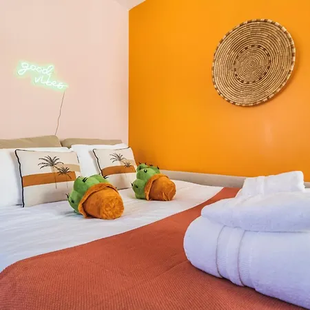 Apartment Explorereims - California Dream Proche Gare/centre *